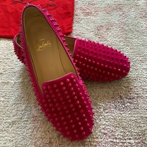 Christian Louboutin Spike Smoking Loafers